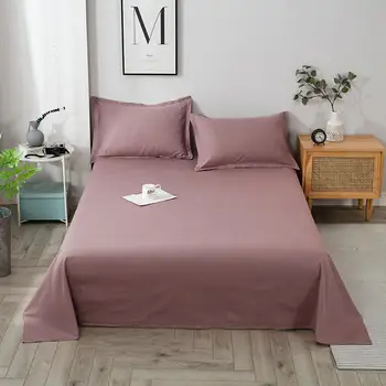 Bonenjoy 1 pc Bed Sheet Solid Color Double/Queen/King Size juegos de cama 100% Pure Cotton Flat Sheets For Adult (No Pillowcase)
Bonenjoy 1 pc Bed Sheet Solid Color Double/Queen/King Size juegos de cama 100% Pure Cotton Flat Sheets For Adult (No Pillowcase)