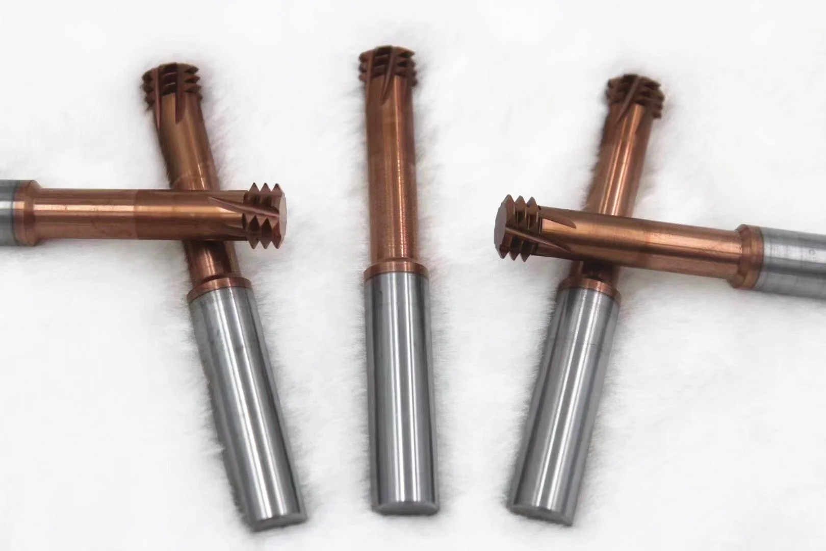 1pc carbide alloy 3 tooth coated Taps M1.0 - M10 thread end mills cnc threading milling cutter tool for ISO metric thread
1pc carbide alloy 3 tooth coated Taps M1.0 - M10 thread end mills cnc threading milling cutter tool for ISO metric thread