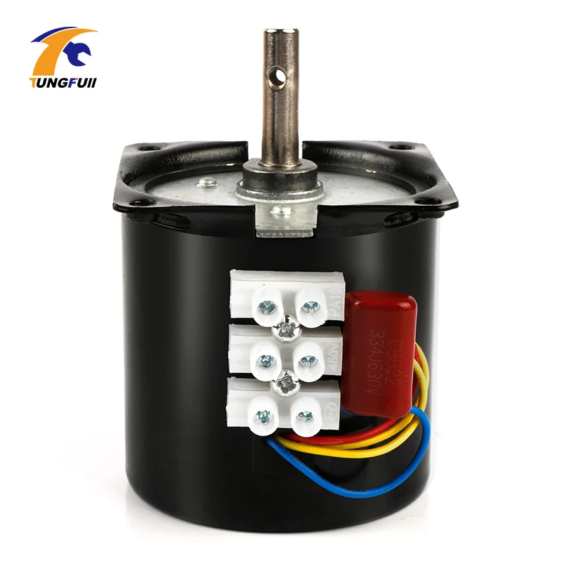 1PC 60KTYZ Permanent Magnet Synchronous Motor AC 220V 14W Synchronous Gear Motor 2.5/5/10/15/20/30/50/60/80/110rpm
1PC 60KTYZ Permanent Magnet Synchronous Motor AC 220V 14W Synchronous Gear Motor 2.5/5/10/15/20/30/50/60/80/110rpm