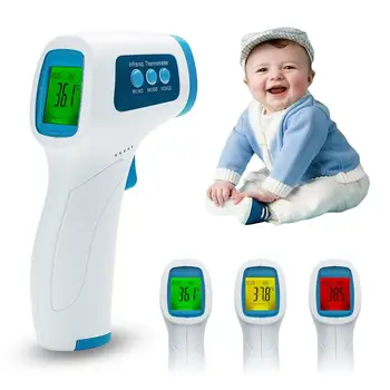 Non Contact Infrared Thermometer IR Digital Thermometer Forehead Thermal Imager Body Temperature Gun Electronic Thermometer
Non Contact Infrared Thermometer IR Digital Thermometer Forehead Thermal Imager Body Temperature Gun Electronic Thermometer