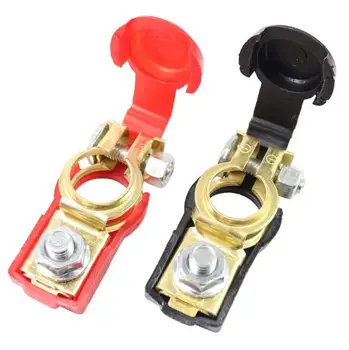 1Pair Car Battery Terminal Clamp Clip Brass Connector Battery Trailer Coupling Positive and negative joint
1Pair Car Battery Terminal Clamp Clip Brass Connector Battery Trailer Coupling Positive and negative joint