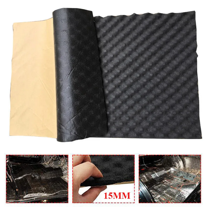 Car Sound Deadening Mat 50X200cm Engine Foam Cotton Sticker Noise Dampening Insulation 15mm Thick
Car Sound Deadening Mat 50X200cm Engine Foam Cotton Sticker Noise Dampening Insulation 15mm Thick