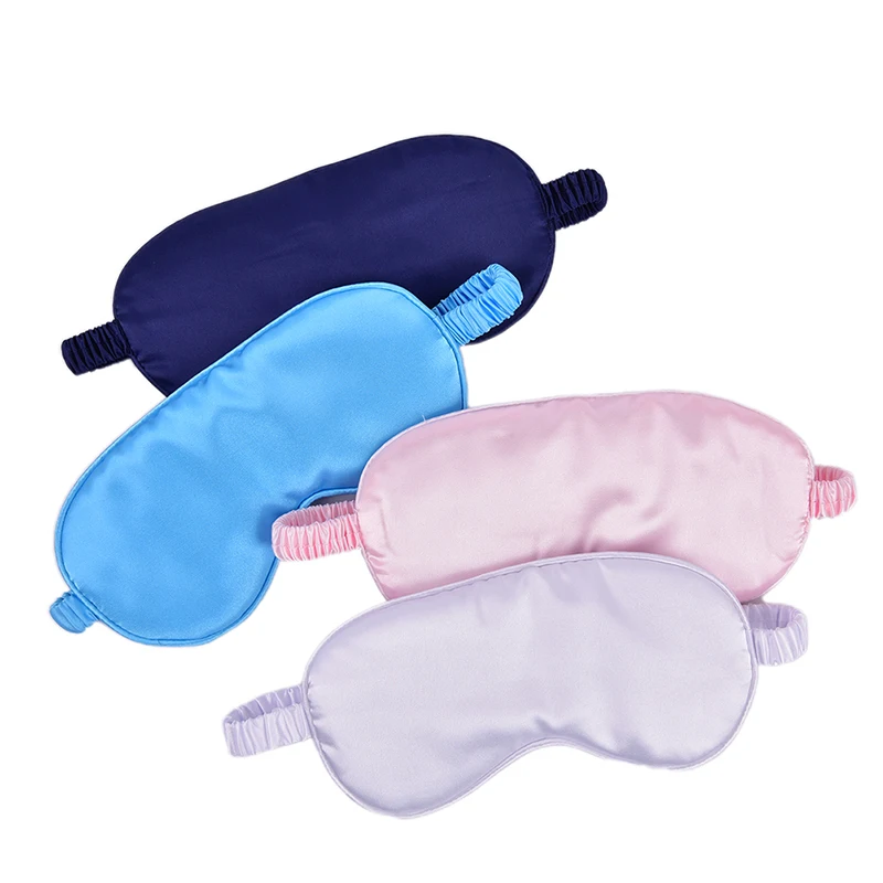 1PC Imitated Silk Sleep Mask Eye Mask Sleeping Travel Relax Super Smooth UK