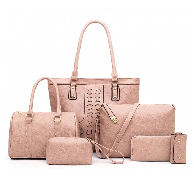2020 New Style Europe And America Large-Volume Six Pieces Set Different Size Bags Portable Shoulder Bag Women's Versatile Fashio
2020 New Style Europe And America Large-Volume Six Pieces Set Different Size Bags Portable Shoulder Bag Women's Versatile Fashio