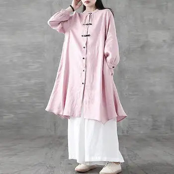 ZANZEA 2020 Women's Casual Asymmetrical Tops Kaftan Linen Shirt Dress Button Long Blouse Female Spring Sundress Plus Size
ZANZEA 2020 Women's Casual Asymmetrical Tops Kaftan Linen Shirt Dress Button Long Blouse Female Spring Sundress Plus Size
