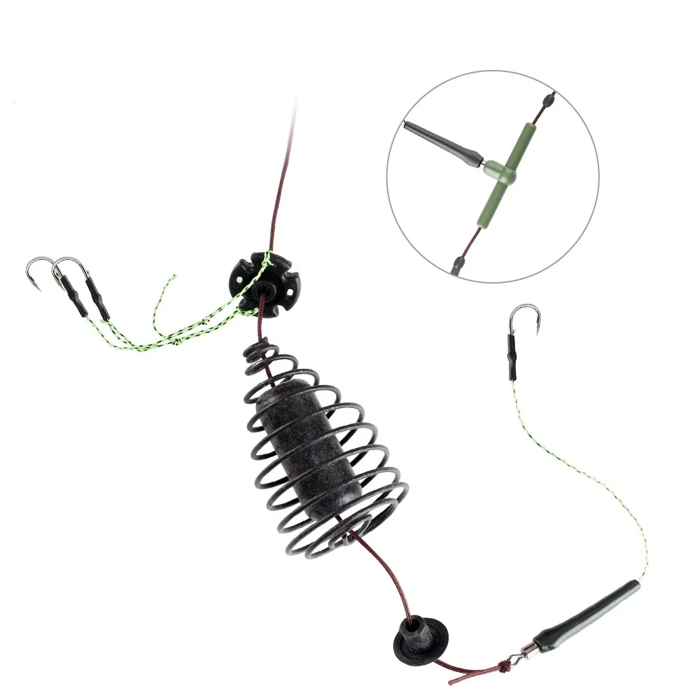 Fishing Rig Hair 1set Hand Made Carp 30g/40g/50g/60g/70g/80g Leader Core Line Fishing Group Accessories Pesca fishing accessorie
Fishing Rig Hair 1set Hand Made Carp 30g/40g/50g/60g/70g/80g Leader Core Line Fishing Group Accessories Pesca fishing accessorie