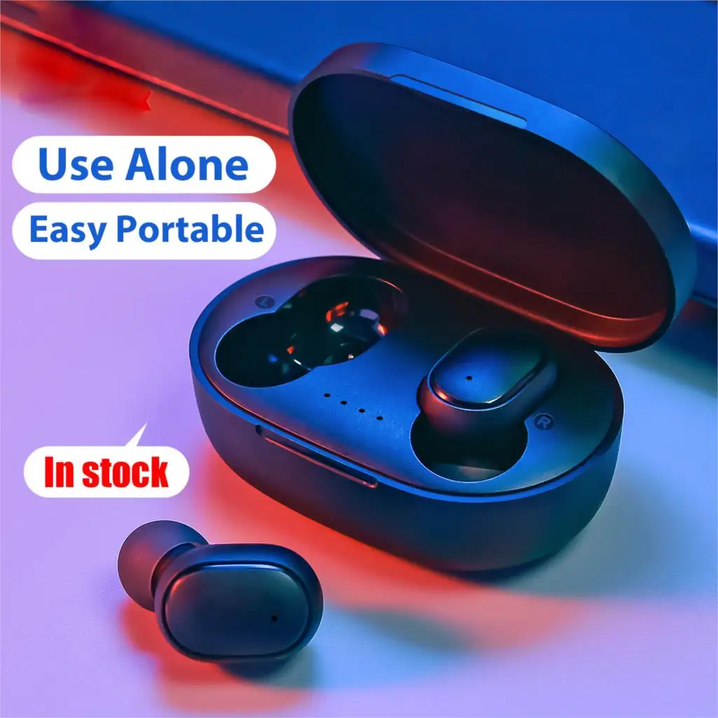 TWS In-Ear Wireless Earbuds PK Redmi Airdots Wireless Earphone Voice control Bluetooth 5.0 Headsets Noise reduction Earplug
TWS In-Ear Wireless Earbuds PK Redmi Airdots Wireless Earphone Voice control Bluetooth 5.0 Headsets Noise reduction Earplug