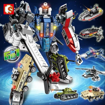8-in-1 Children Robot Toys Transformation Series Action Figure sets Robot Car blocks Model Action battles Figure diy boys Toy
8-in-1 Children Robot Toys Transformation Series Action Figure sets Robot Car blocks Model Action battles Figure diy boys Toy