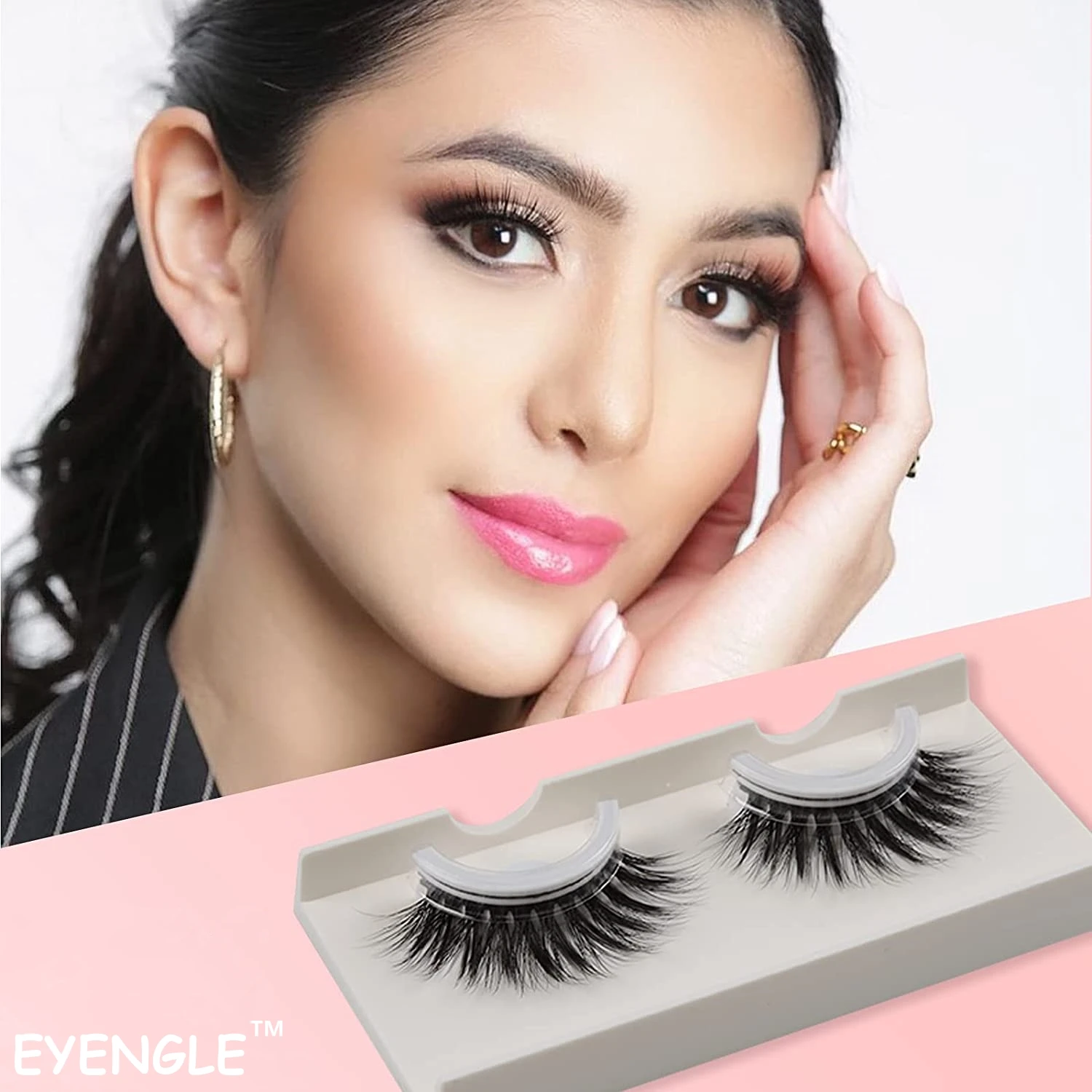 EYENGLE 4pairs Natural False Eyelashes Thin Band Hand Made Short Lighter Eyelash Cosplay Korean Fashion Wispy Extension Makeup Tools 18 EYENGLE 4pairs Natural False Eyelashes Thin Band Hand Made Short Lighter Eyelash Cosplay Korean Fashion Wispy Extension Makeup Tools -Zentai shop online Ha2bcf5cae09a4efbab10b7ac2a8590edj.jpg