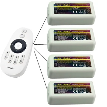 Mi Light FUT035 2.4G RF Wireless 4 Zone Color Temperature Adjustable CCT Dimming Controller Dimmer for WW/CW Dual LED Lamp Strip
Mi Light FUT035 2.4G RF Wireless 4 Zone Color Temperature Adjustable CCT Dimming Controller Dimmer for WW/CW Dual LED Lamp Strip