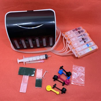 YOTAT 6 Color CISS ink cartridge BCI320 BCI-320 BCI-321 for Canon PIXUS MP990 MP980 printer
YOTAT 6 Color CISS ink cartridge BCI320 BCI-320 BCI-321 for Canon PIXUS MP990 MP980 printer