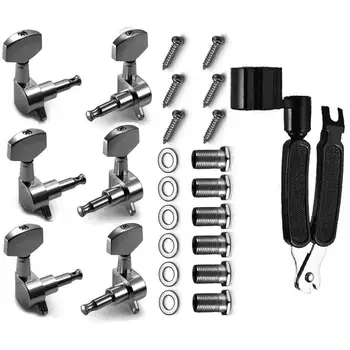 Guitar String Tuning Pegs Set Machine Heads Knobs Tuners Tuning Keys for Electric Acoustic Guitarra Parts Replacement Tool
Guitar String Tuning Pegs Set Machine Heads Knobs Tuners Tuning Keys for Electric Acoustic Guitarra Parts Replacement Tool