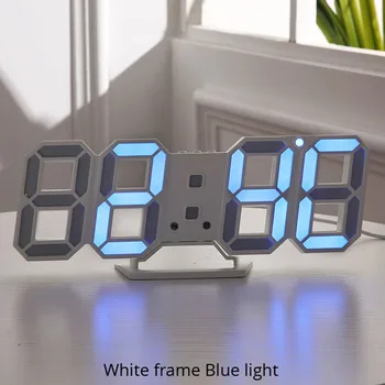 3d led digital wall clock black Modern Design Table Clock Alarm Nightlight reloj de pared Home Living Room Decoration KK60WC
3d led digital wall clock black Modern Design Table Clock Alarm Nightlight reloj de pared Home Living Room Decoration KK60WC