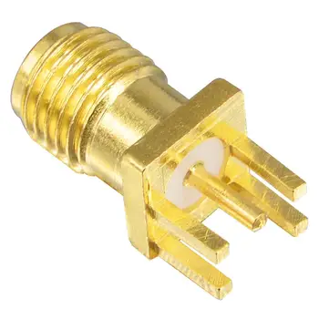 10pcs SMA Male for 1.6mm thick solder edge PCB mount straight RF connector Gold plated PCB SMA Male Coaxial Connector
10pcs SMA Male for 1.6mm thick solder edge PCB mount straight RF connector Gold plated PCB SMA Male Coaxial Connector
