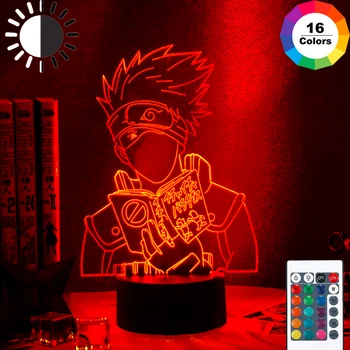 Naruto Kakashi Led 3d Night Light Japanese Anime Hatake Icha Icha Paradaisu Figure Nightlight for Child Bedroom Decor Desk Lamp
Naruto Kakashi Led 3d Night Light Japanese Anime Hatake Icha Icha Paradaisu Figure Nightlight for Child Bedroom Decor Desk Lamp