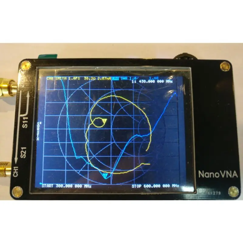 Nanovna 50-900MHz Antenna Analyzer Vector Network Analyzer Shortwave MF HF VHF 448A
Nanovna 50-900MHz Antenna Analyzer Vector Network Analyzer Shortwave MF HF VHF 448A