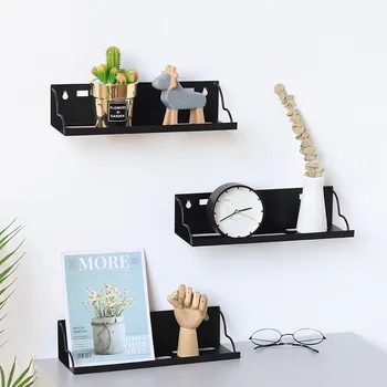 Minimalistic Wall Shelf Metal Rack Colored Wall-mount Flat Partition Holder Craft Figurines Display Racks Modern Home Decoration
Minimalistic Wall Shelf Metal Rack Colored Wall-mount Flat Partition Holder Craft Figurines Display Racks Modern Home Decoration
