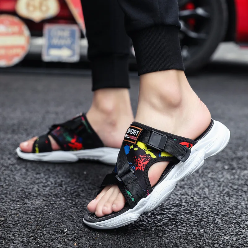 2019 Summer Slipper Sandals Korean-style INS Trend Anti-slip Outer Wear Cool Sandals Sandals
2019 Summer Slipper Sandals Korean-style INS Trend Anti-slip Outer Wear Cool Sandals Sandals