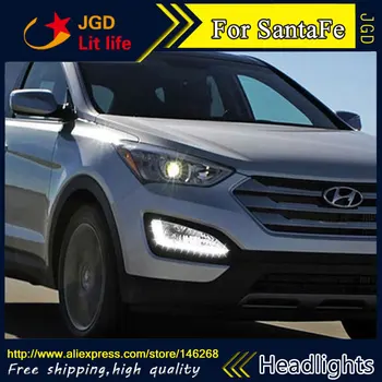 Free shipping ! 12V 6000k LED DRL Daytime running light for Hyundai SantaFe IX45 2013 fog lamp frame Fog light Car styling
Free shipping ! 12V 6000k LED DRL Daytime running light for Hyundai SantaFe IX45 2013 fog lamp frame Fog light Car styling
