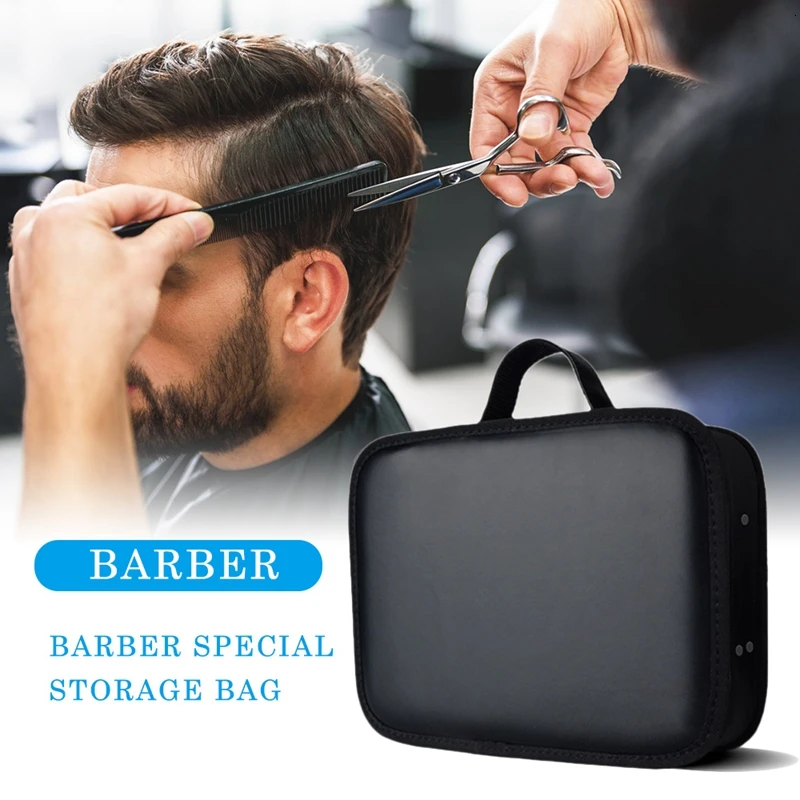 PVC Waterproof Hair Stylist Tool Storage Bag Commercial Large Capacity Business Hairdressing Tool Storage Box Bags for Barber
PVC Waterproof Hair Stylist Tool Storage Bag Commercial Large Capacity Business Hairdressing Tool Storage Box Bags for Barber