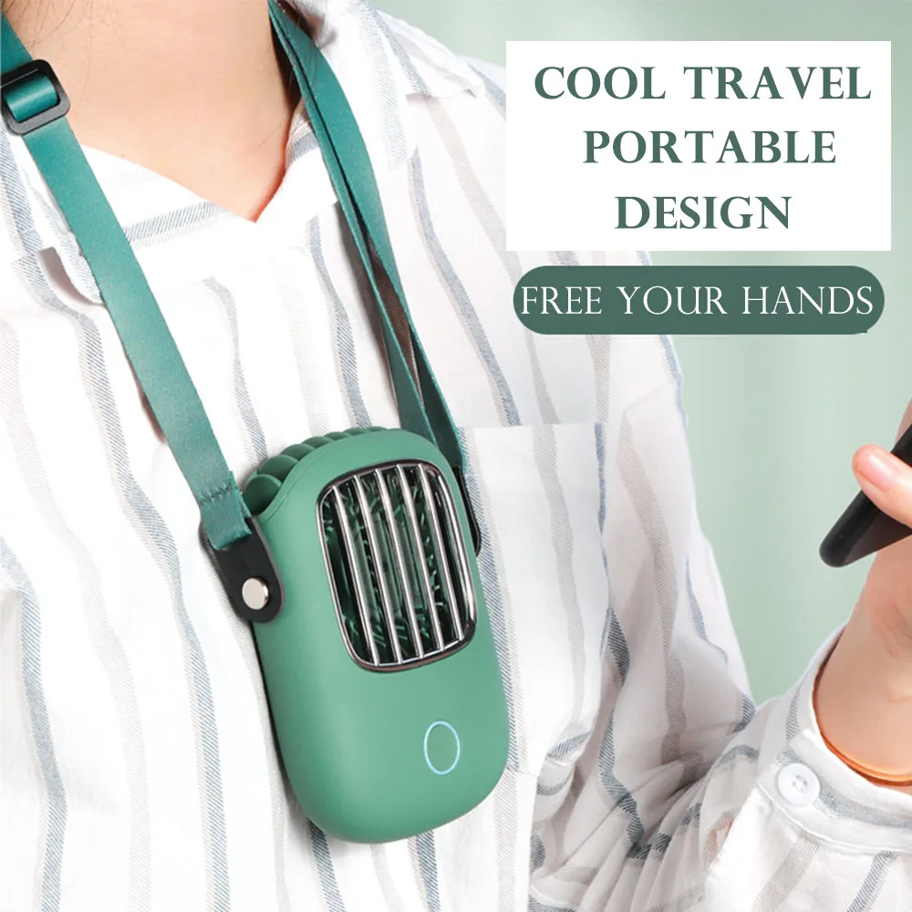 Ventilador Mini Fan USB Charging Travel Hanging Neck Fan Mini Summer Handheld Air Cooler Portable Desktop Small Fan 3 colors
Ventilador Mini Fan USB Charging Travel Hanging Neck Fan Mini Summer Handheld Air Cooler Portable Desktop Small Fan 3 colors