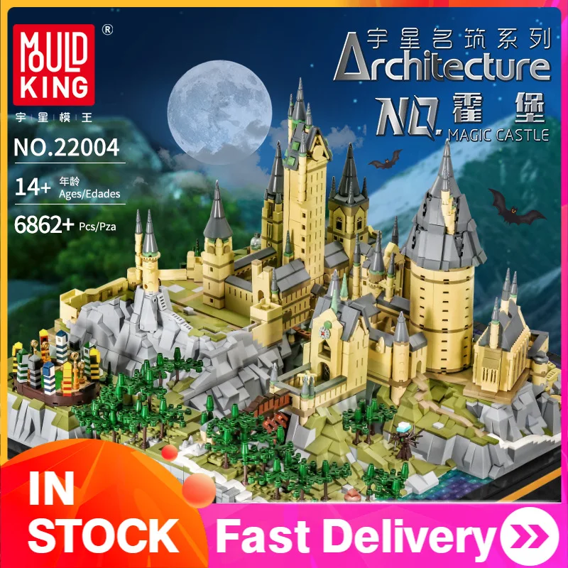 22004 6862pcs MOULD KING Movie Creator Series Magic Castle School Model Building Blocks Bricks For Children Toys Gifts M10001
22004 6862pcs MOULD KING Movie Creator Series Magic Castle School Model Building Blocks Bricks For Children Toys Gifts M10001
