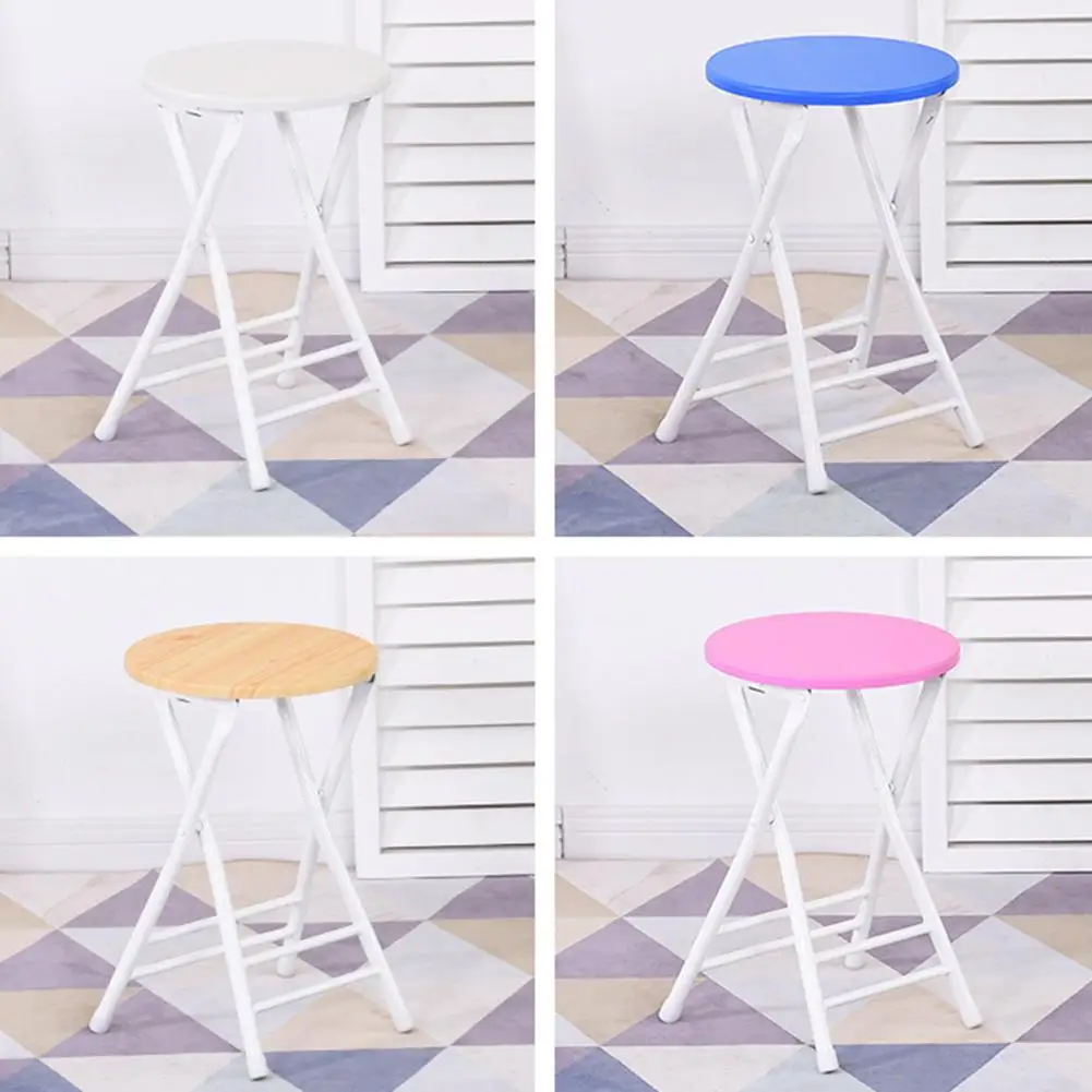 Portable Folding Chair Metal + Density Board Round Stool for Home Balcony Dormitory Adults
Portable Folding Chair Metal + Density Board Round Stool for Home Balcony Dormitory Adults