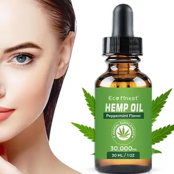 Essential Oils 30000mg Organic Hemp Oil Extract Hemp Bio-active Anxiety Reduce Drop Oil flavor Relief Mint Sleep For F5P2
Essential Oils 30000mg Organic Hemp Oil Extract Hemp Bio-active Anxiety Reduce Drop Oil flavor Relief Mint Sleep For F5P2