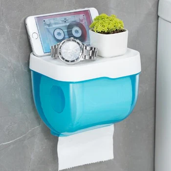 1pcs Bathroom Toilet Paper towel Holder Wall Mount Plastic WC Toilet Paper Holder with Storage Shelf Rack Paper Storage Box
1pcs Bathroom Toilet Paper towel Holder Wall Mount Plastic WC Toilet Paper Holder with Storage Shelf Rack Paper Storage Box