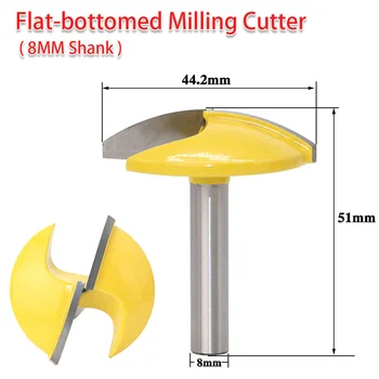 Woodworking Milling Cutter 8mm Shank Straight Edge Slotting Knife Cutter Thin Flat Router Bit for MDF/Solid Wood/Particleboard
Woodworking Milling Cutter 8mm Shank Straight Edge Slotting Knife Cutter Thin Flat Router Bit for MDF/Solid Wood/Particleboard
