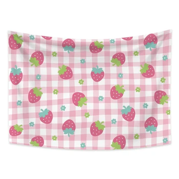 Fruits Tapestry Wall Hanging Red watermelon Delicious Big Strawberries on Pink Background Tapestries Beach cloth Room Decor
Fruits Tapestry Wall Hanging Red watermelon Delicious Big Strawberries on Pink Background Tapestries Beach cloth Room Decor
