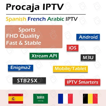 GoTiT Procaja Subscription Spain Europe Sports for M3U Enigma2 Android Os FHD French Belgium Arabic Subscription
GoTiT Procaja Subscription Spain Europe Sports for M3U Enigma2 Android Os FHD French Belgium Arabic Subscription