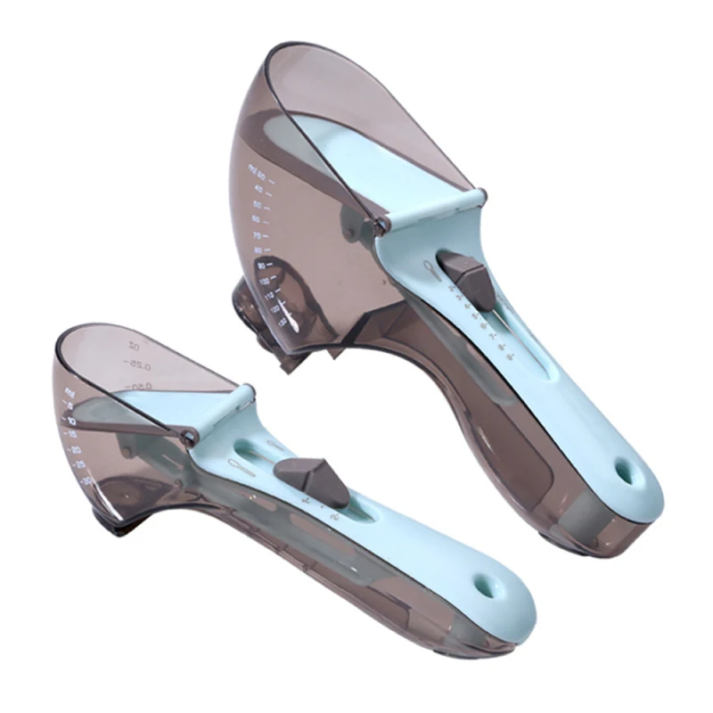 2 Pcs/set Adjustable Measuring Spoons with Magnetic Snaps Multifunctional Markings Magnetic Scoop Teaspoons Kitchen Kitchen
2 Pcs/set Adjustable Measuring Spoons with Magnetic Snaps Multifunctional Markings Magnetic Scoop Teaspoons Kitchen Kitchen
