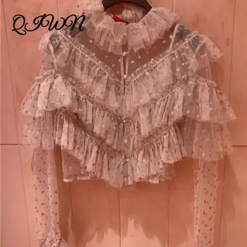 2020 Summer Fashion Club Elegant Ruffles Blouse + Suspenders Short Mesh Gown Perspective Top Women Sexy Shirt Hloiday Clothes
2020 Summer Fashion Club Elegant Ruffles Blouse + Suspenders Short Mesh Gown Perspective Top Women Sexy Shirt Hloiday Clothes