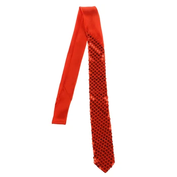 Sequin necktie (red sequins)
Sequin necktie (red sequins)
