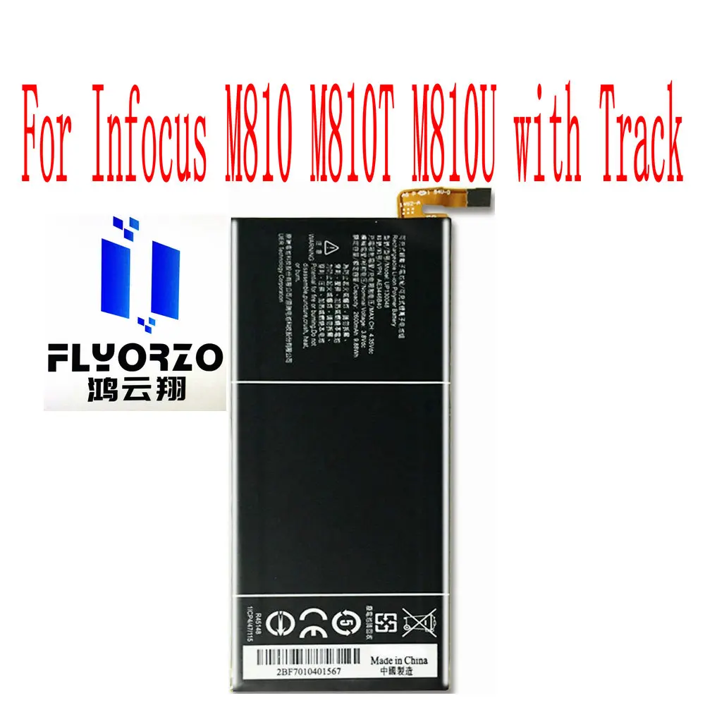 

High Quality 2600mAh UP130048 Battery For Infocus M810 M810T M810U with Track Mobile Phone