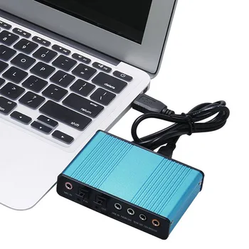 Professional External USB 2.0 Sound Card 6 Channel 5.1 External Optical Audio Sound Card with USB Cable For Notebook Computer
Professional External USB 2.0 Sound Card 6 Channel 5.1 External Optical Audio Sound Card with USB Cable For Notebook Computer