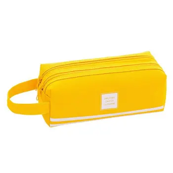 Simple Large Capacity Pencil Case PU Leather Triangle Pen Bag Stationery Storage Organizer Bag
Simple Large Capacity Pencil Case PU Leather Triangle Pen Bag Stationery Storage Organizer Bag