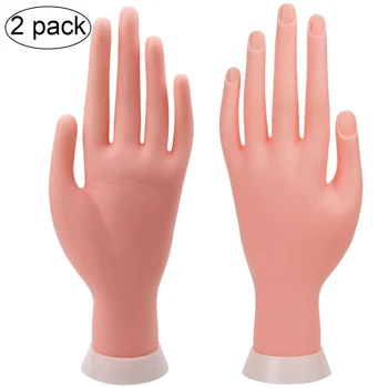 1/2Pcs Nail Art Practice Soft Plastic Model Hand Flexible Movable Silicone Soft Sterilizer Manicure Training Hand Nail Equipment
1/2Pcs Nail Art Practice Soft Plastic Model Hand Flexible Movable Silicone Soft Sterilizer Manicure Training Hand Nail Equipment