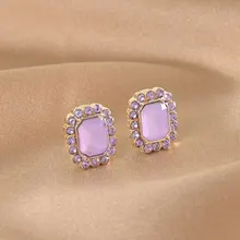 S925 Silver Needle Opal Flower Stud Earrings Mori Flower French Retro Fashion Temperament Earrings Small Earrings
S925 Silver Needle Opal Flower Stud Earrings Mori Flower French Retro Fashion Temperament Earrings Small Earrings