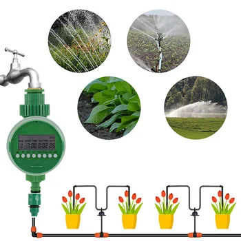 Garden Watering Timer Automatic Electronic Water Timer Home Garden Irrigation Timer Controller System with LCD Display
Garden Watering Timer Automatic Electronic Water Timer Home Garden Irrigation Timer Controller System with LCD Display