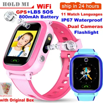 Y96 Smart Watch Kids Sim Card With GPS WiFi Dual Cameras Waterproof Kids Smartwatch GPS Location Finder 800mAh Battery Call Back 
Y96 Smart Watch Kids Sim Card With GPS WiFi Dual Cameras Waterproof Kids Smartwatch GPS Location Finder 800mAh Battery Call Back