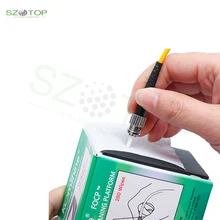 FOCP GREEN SC,FC,ST,LC Fiber Optic Connector Adaptor 1000+ Fiber Optic Cleanings platform Cube Cleaning
FOCP GREEN SC,FC,ST,LC Fiber Optic Connector Adaptor 1000+ Fiber Optic Cleanings platform Cube Cleaning