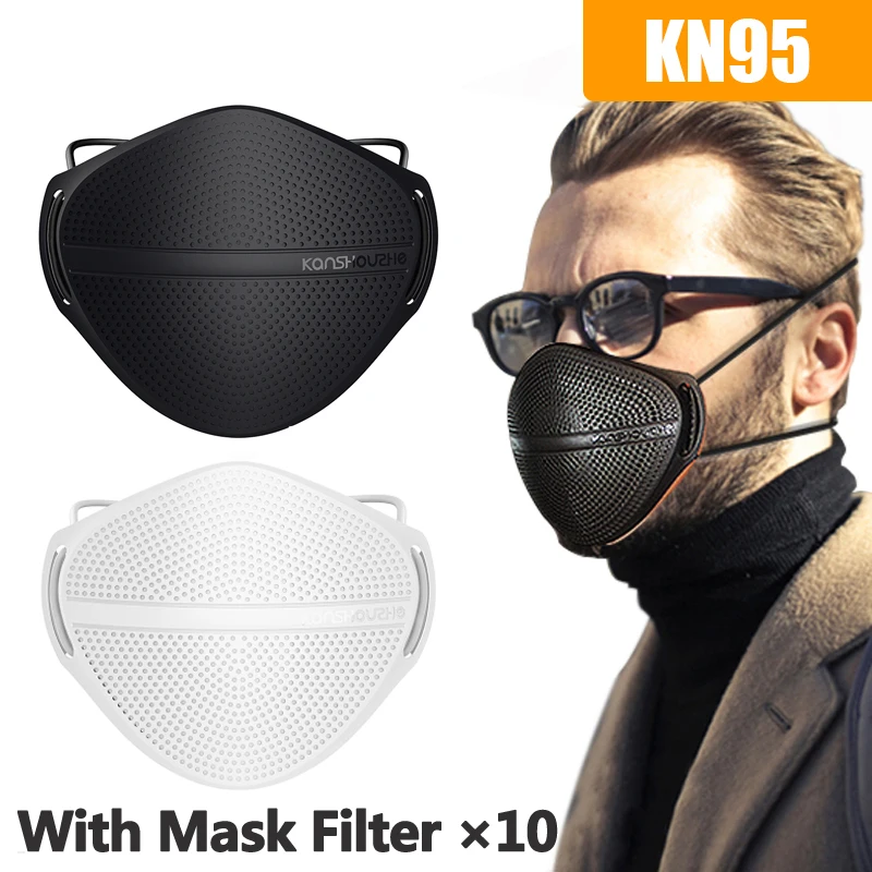 PM2.5 KN95 Face Mask Mouth Reusable Dust Masks Anti Dustproof With Activated Carbon Filter N95 Respirator Nose Disconnect-type
PM2.5 KN95 Face Mask Mouth Reusable Dust Masks Anti Dustproof With Activated Carbon Filter N95 Respirator Nose Disconnect-type
