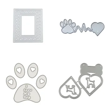 Kokorosa Dog Legs Paw Prints Metal Cutting Dies Scrapbooking for Card Making DIY Embossing Cuts New Craft Dies 2019 Arrival
Kokorosa Dog Legs Paw Prints Metal Cutting Dies Scrapbooking for Card Making DIY Embossing Cuts New Craft Dies 2019 Arrival
