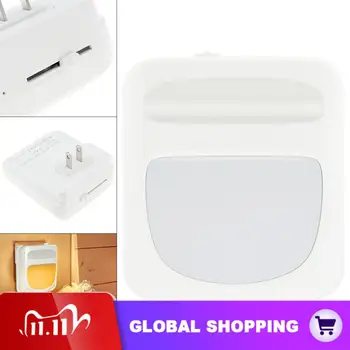 1636 Plug-in Dimmable LED Night Light with Smart Sensor Dusk to Dawn Wall Light for Bedroom Bathroom Stairs Kitchen Hallway
1636 Plug-in Dimmable LED Night Light with Smart Sensor Dusk to Dawn Wall Light for Bedroom Bathroom Stairs Kitchen Hallway