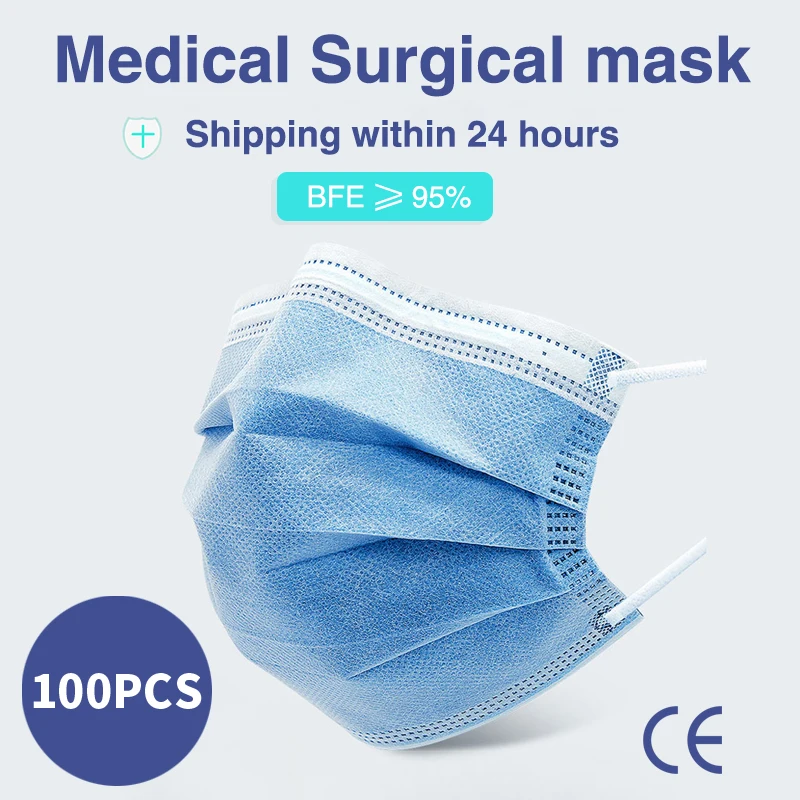 Disposable Medical surgical Mask elastic ear loop 3-layer filter non-woven Anti-dust and breathable protective mouth face mask
Disposable Medical surgical Mask elastic ear loop 3-layer filter non-woven Anti-dust and breathable protective mouth face mask