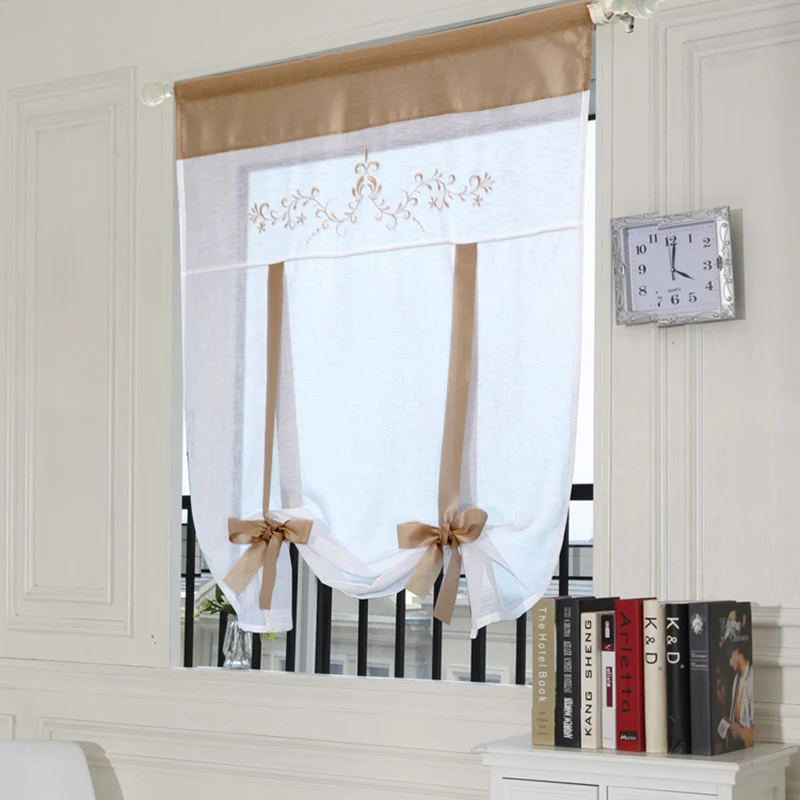 1 Piece Roman Curtain Kitchen Balcony Sheer Curtain Short Curtain for Living Room Window Treatment Drapes Door Window Curtain
1 Piece Roman Curtain Kitchen Balcony Sheer Curtain Short Curtain for Living Room Window Treatment Drapes Door Window Curtain