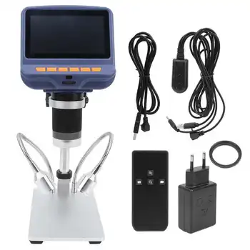 LCD Digital Microscope USB Digital Microscope HD Electronic Microscope Camera 30f/s with Screen and Adjustable Stand for Phone
LCD Digital Microscope USB Digital Microscope HD Electronic Microscope Camera 30f/s with Screen and Adjustable Stand for Phone