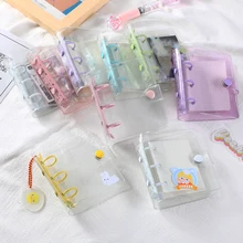 Transparent 3 Ring Mini Loose-leaf Hand Book Portable Pocket Notebook File Folder Hand Account Diary Inner Pages School Supplies
Transparent 3 Ring Mini Loose-leaf Hand Book Portable Pocket Notebook File Folder Hand Account Diary Inner Pages School Supplies
